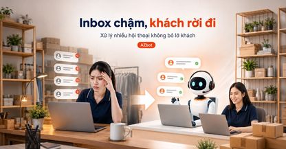 Phản hồi inbox chậm khiến khách bỏ đi và cách xử lý khi fanpage quá tải